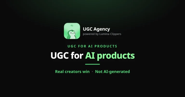 UGC for AI Products
