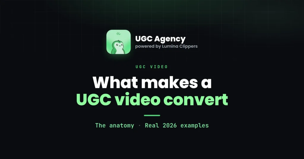 What Makes a UGC Video Convert